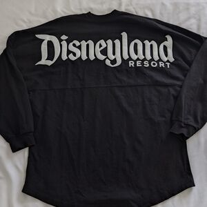 Disney Black Long-Sleeve Disneyland Resort Graphic Shirt